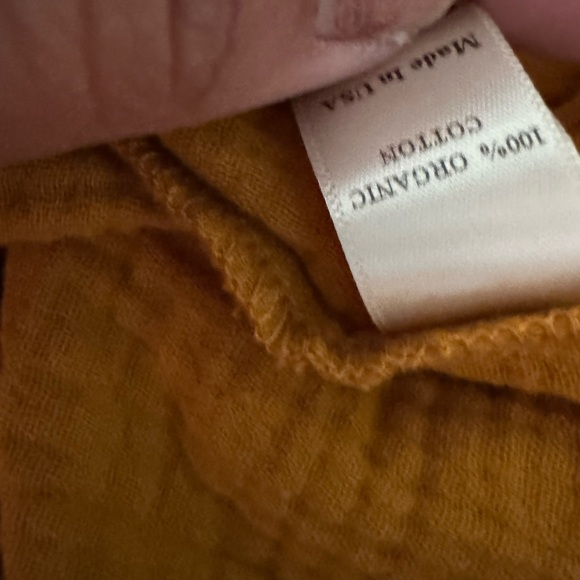 Christy Dawn dress Scarlett mustard gauze Cottagecore Dress XL - Picture 4 of 6